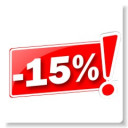 15% sleva na výrobky Axtel