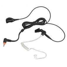 2-Wire Surveillance Kit with translucent tube, black