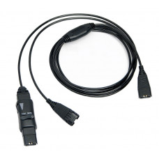 VXI QD1028-P w/ mute (supervisor "Y" kabel)